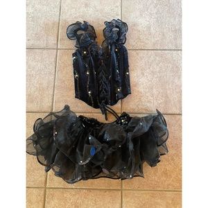 Black jazz costume| small adult